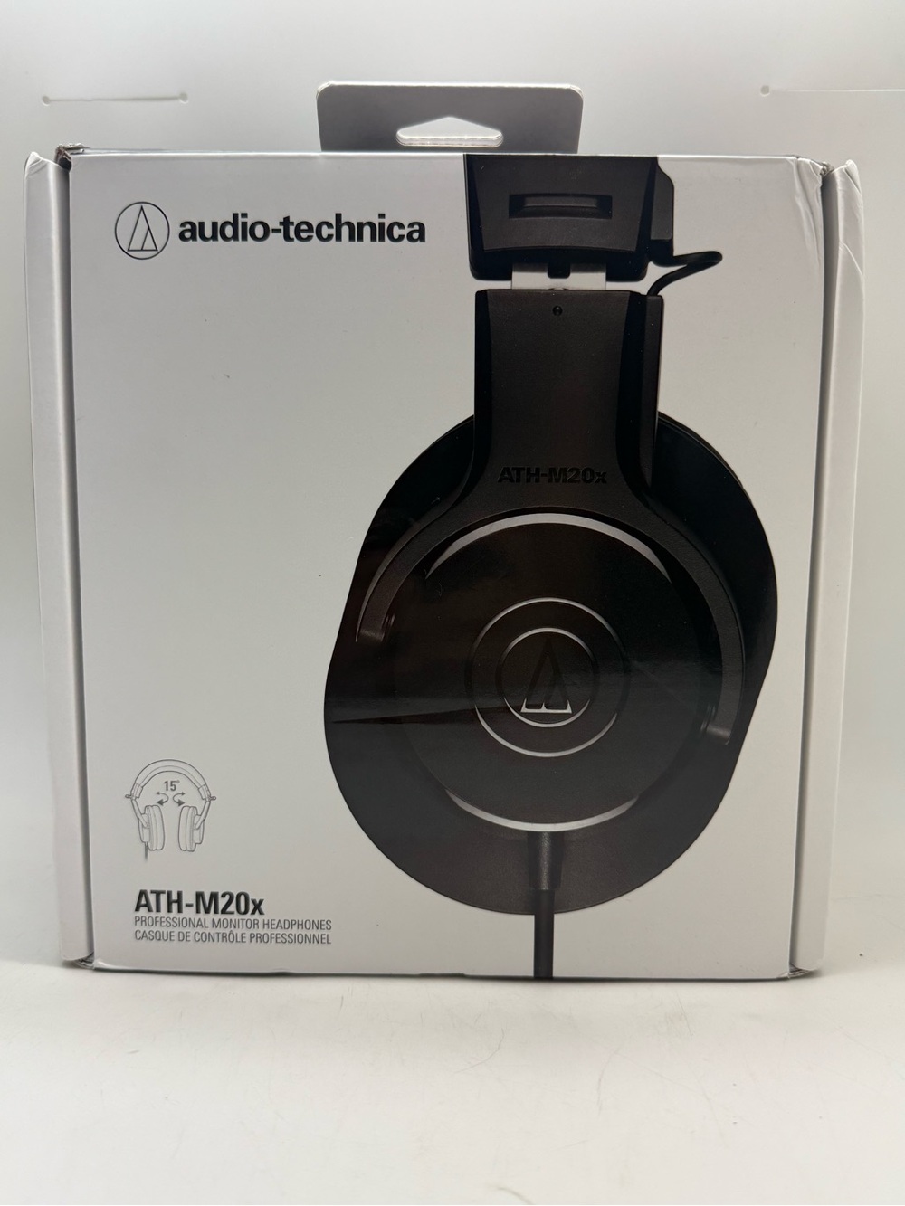 Audio-Technica ATH-M20x Headphones, Professional Monitor Headphones
